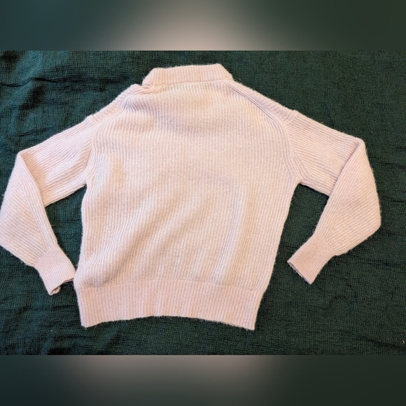 Everlane Alpaca cocoon crew sweater - pale pink lilac - Picture 4 of 8